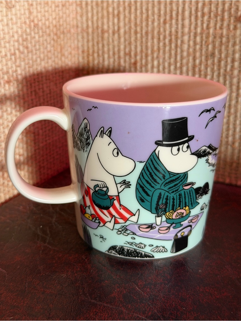 ARABiA Finland MOOMIN Beach Day mug 2025 Collectable
